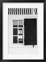 Framed Black & White Windows & Shadows V