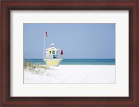 Framed Coastal Hut I