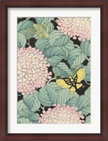 Framed Japanese Floral Design I