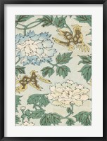 Framed Japanese Floral Design II