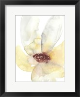 Framed Lush Flower I