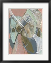 Framed Abstract Zag II