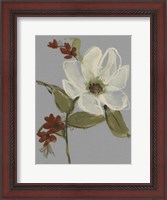 Framed Subdued Floral II