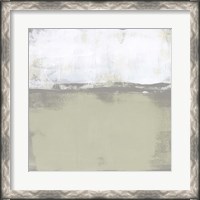 Framed 'Subtlest Horizon I' border=