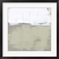 The Subtlest Horizon II Framed Print