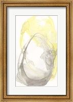Framed Lemon & Grey Tandem I