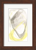Framed Lemon & Grey Tandem II