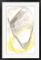 Framed Lemon & Grey Tandem II