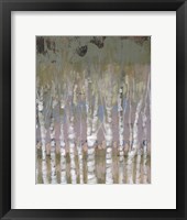 Framed Pastel Birchline I