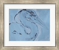 Framed James River Heron I