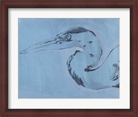 Framed James River Heron II