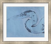 Framed James River Heron II