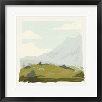 Framed 'Alpine Ascent IV' border=