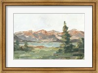 Framed Rusty Mountains II