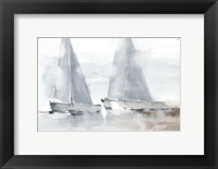 Framed Misty Sails I