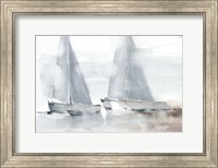Framed Misty Sails I
