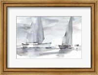 Framed Misty Sails II