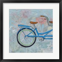 Bicycle Collage I Framed Print