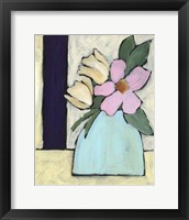 Framed 'Distressed Bouquet I' border=