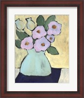 Framed 'Distressed Bouquet III' border=