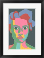 Framed Colorblock Face II