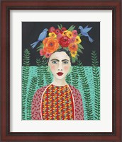 Framed Frida Headdress II