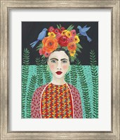 Framed Frida Headdress II