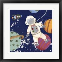 Future Space Explorer II Framed Print