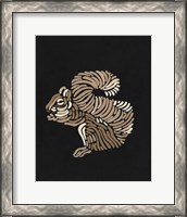 Framed 'Forest Dweller II' border=