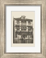 Framed Vintage Views of Venice II