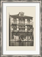 Framed Vintage Views of Venice II