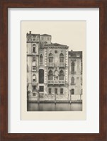 Framed Vintage Views of Venice III