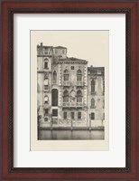 Framed Vintage Views of Venice III