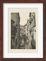 Framed Vintage Views of Venice IV