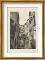 Framed Vintage Views of Venice IV