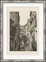 Framed Vintage Views of Venice IV