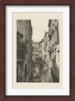 Framed Vintage Views of Venice IV