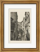 Framed Vintage Views of Venice IV