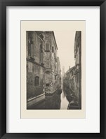 Framed Vintage Views of Venice V