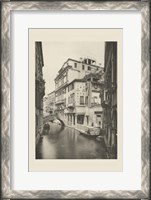 Framed Vintage Views of Venice VI