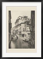 Framed Vintage Views of Venice VI