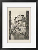 Vintage Views of Venice VI Framed Print