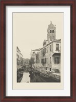 Framed Vintage Views of Venice VII