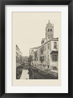 Framed Vintage Views of Venice VII