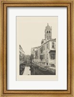 Framed Vintage Views of Venice VII