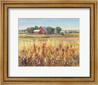 Framed Country View I