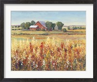 Framed Country View I