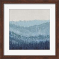 Framed 'Smoky Ridge I' border=