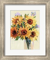 Framed Fresh Cut Flowers I