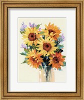 Framed Fresh Cut Flowers II